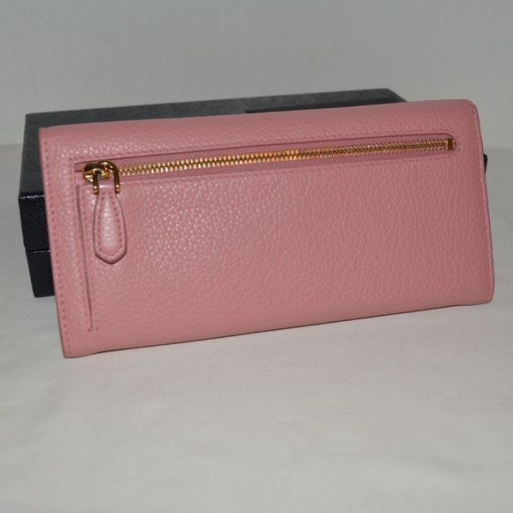 PRADA Textured Leather Continental Wallet - Picture 5 of 15
